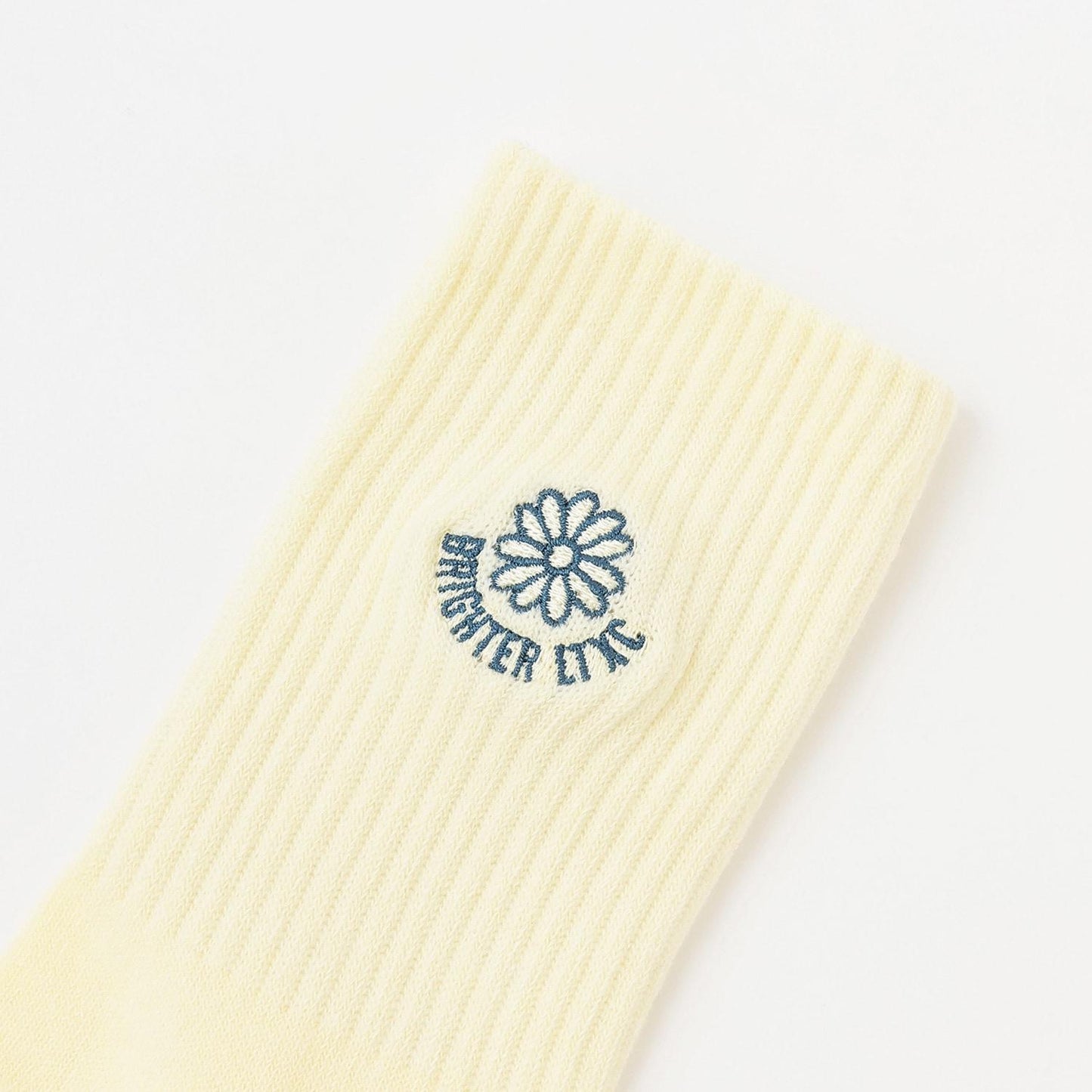 花卉刺繡 中筒 襪子