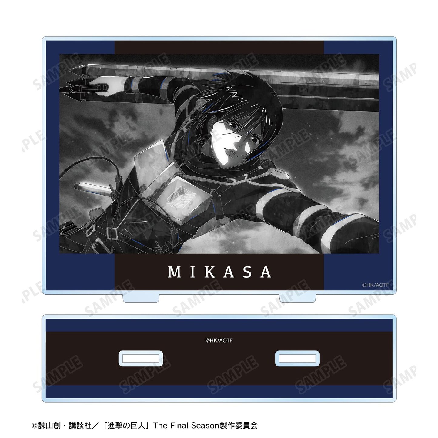 《進擊的巨人》 Ani-Art BLACK LABEL系列 第二彈 ミカサ 大號亞克力立牌
