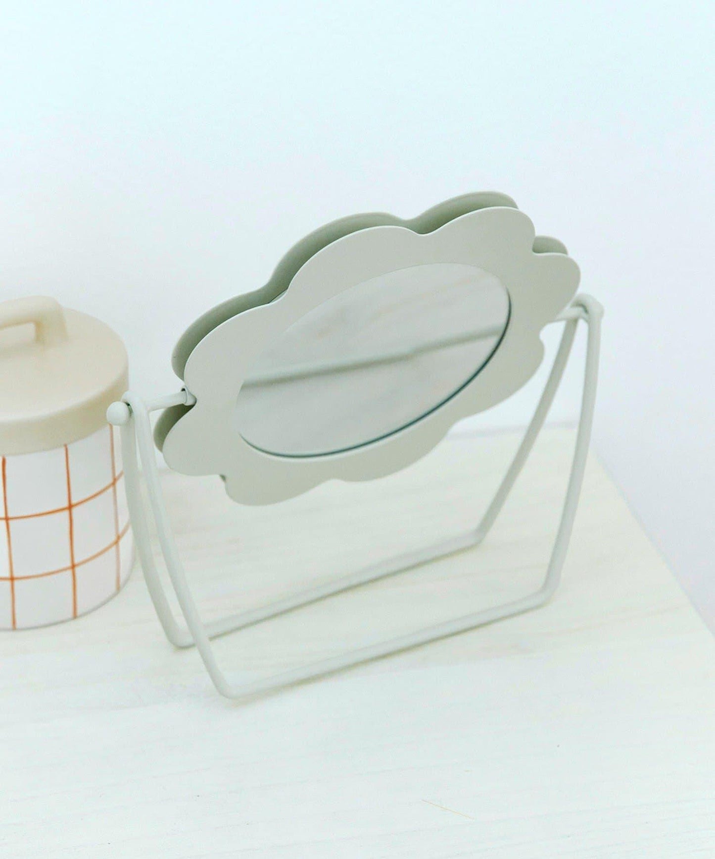 花朵造型支架 Colorful Sink Days 隨身鏡