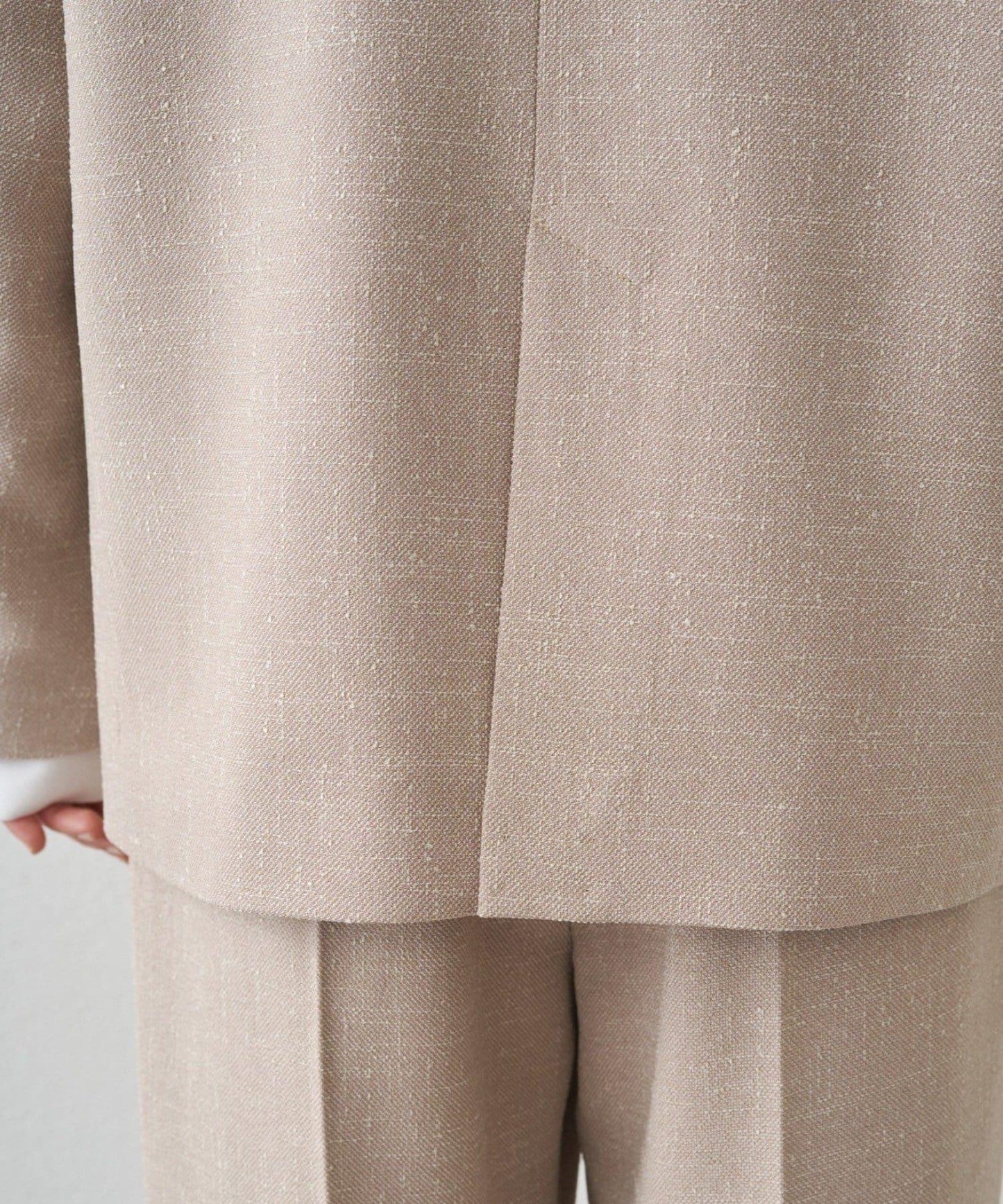 Atelier N5/アトリエヌメロサンク ツイード雙排扣西裝外套