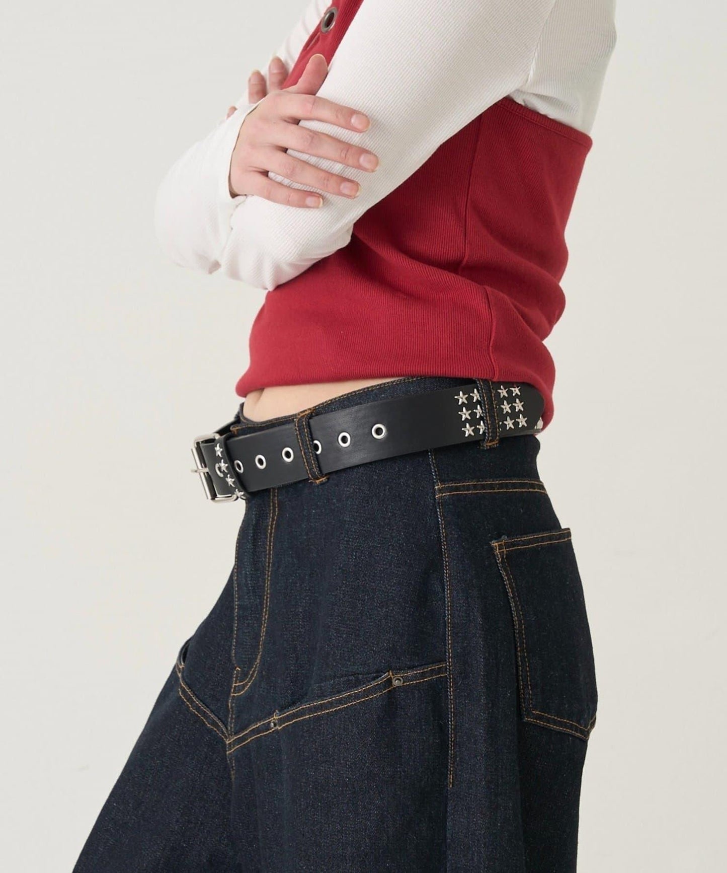 STAR STUDDED BELT 腰帶