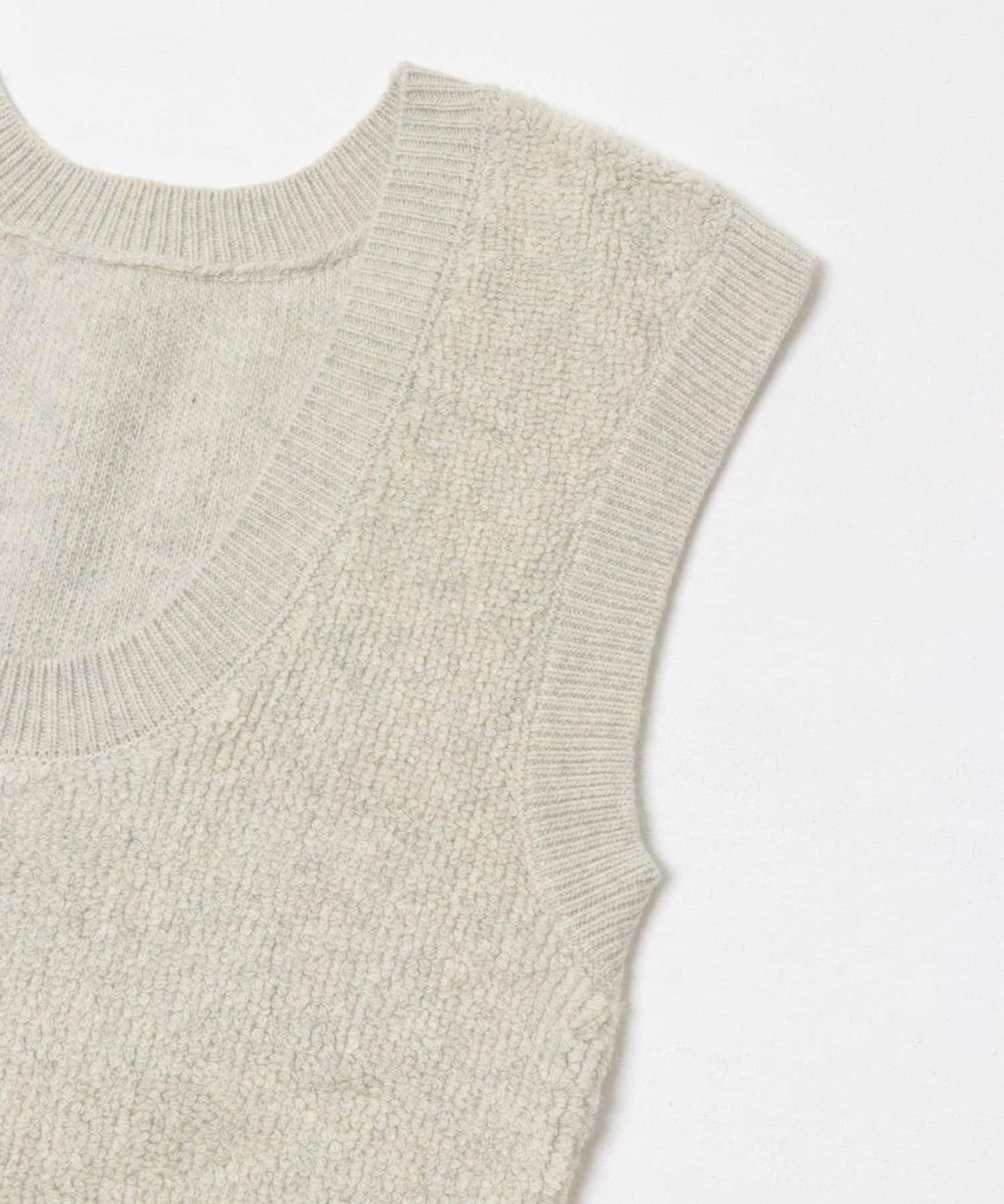 2WAY 針織背心造型 迷你連衣裙