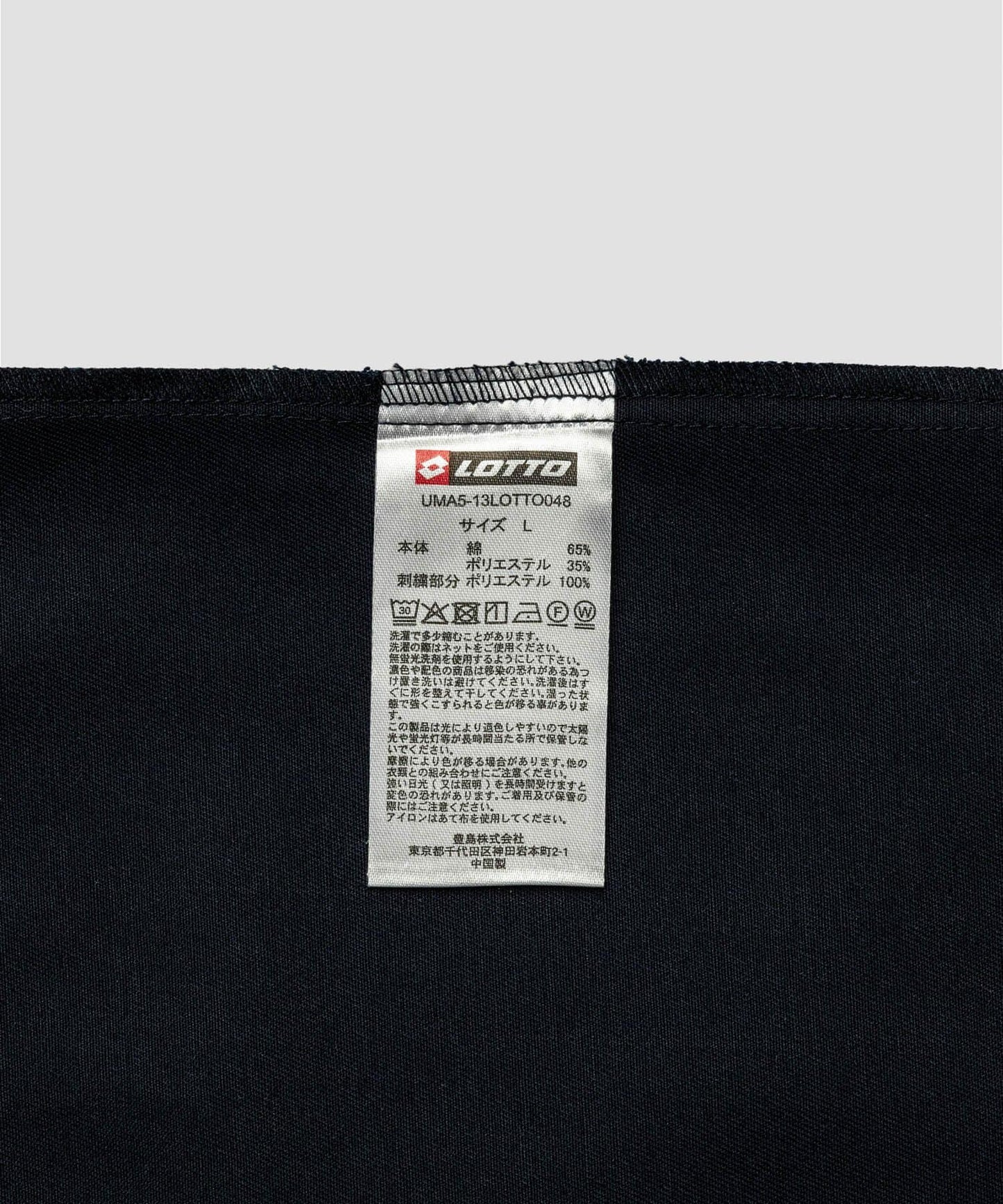 LOTTO TC TWILL HALF ZIP SHIRTS