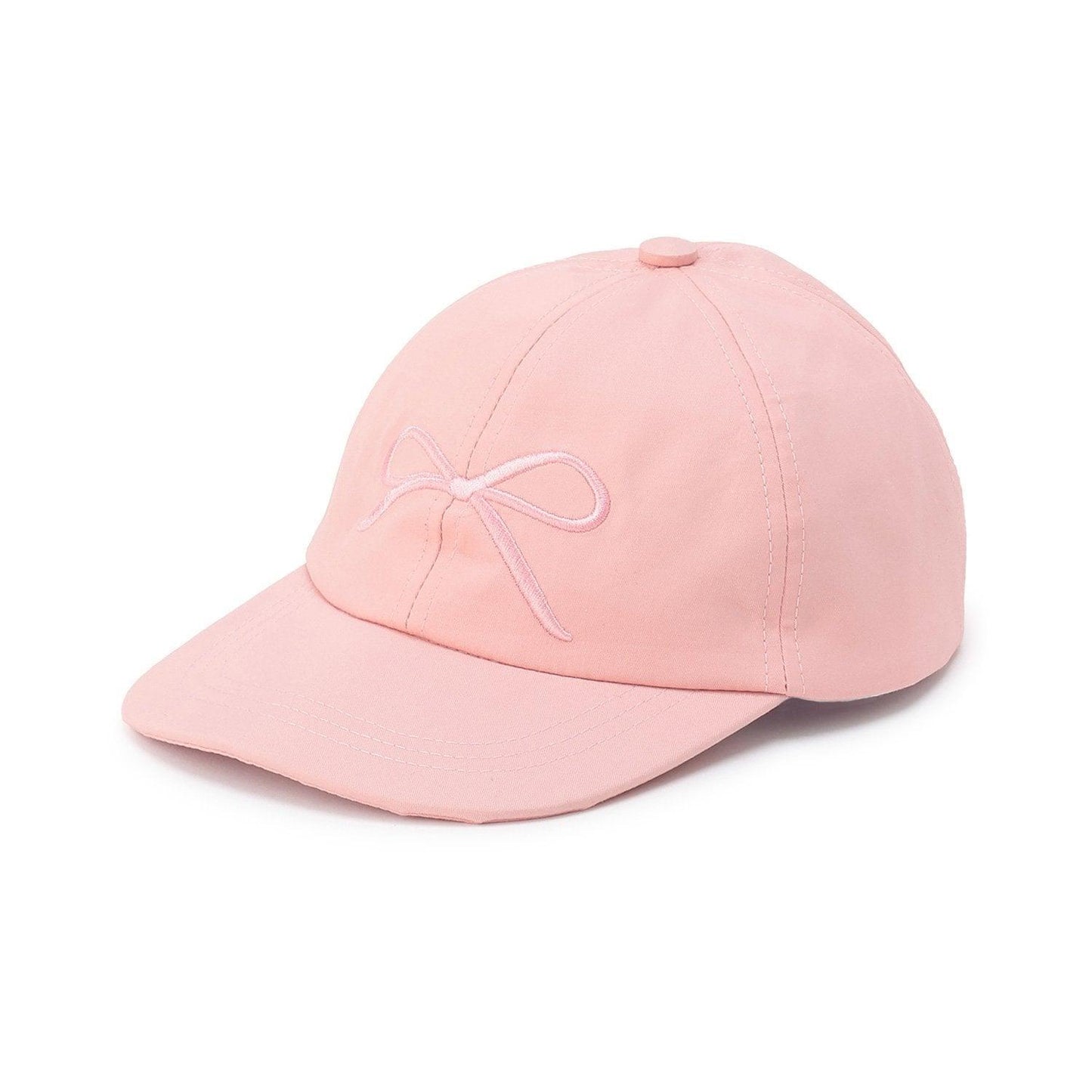 リボン刺しゅうキャップ