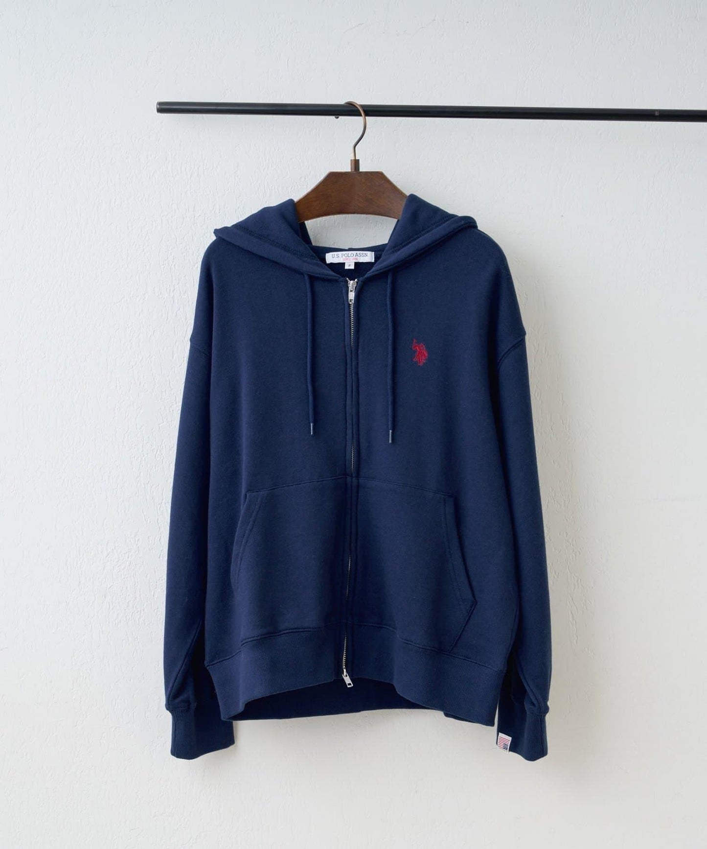 U.S. POLO ASSN. ×RMAF WZIP連帽衛衣