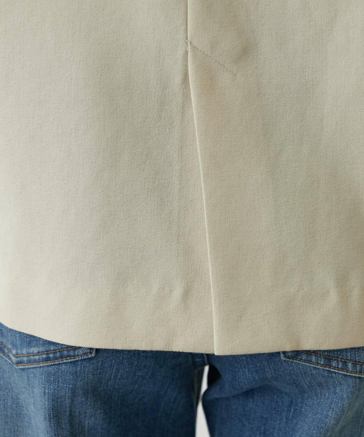 亞麻風合成面料夾克