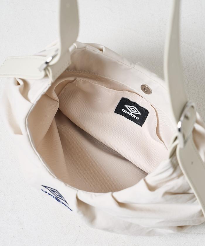 別注 サイドベルト ショルダー ギャザーバッグ