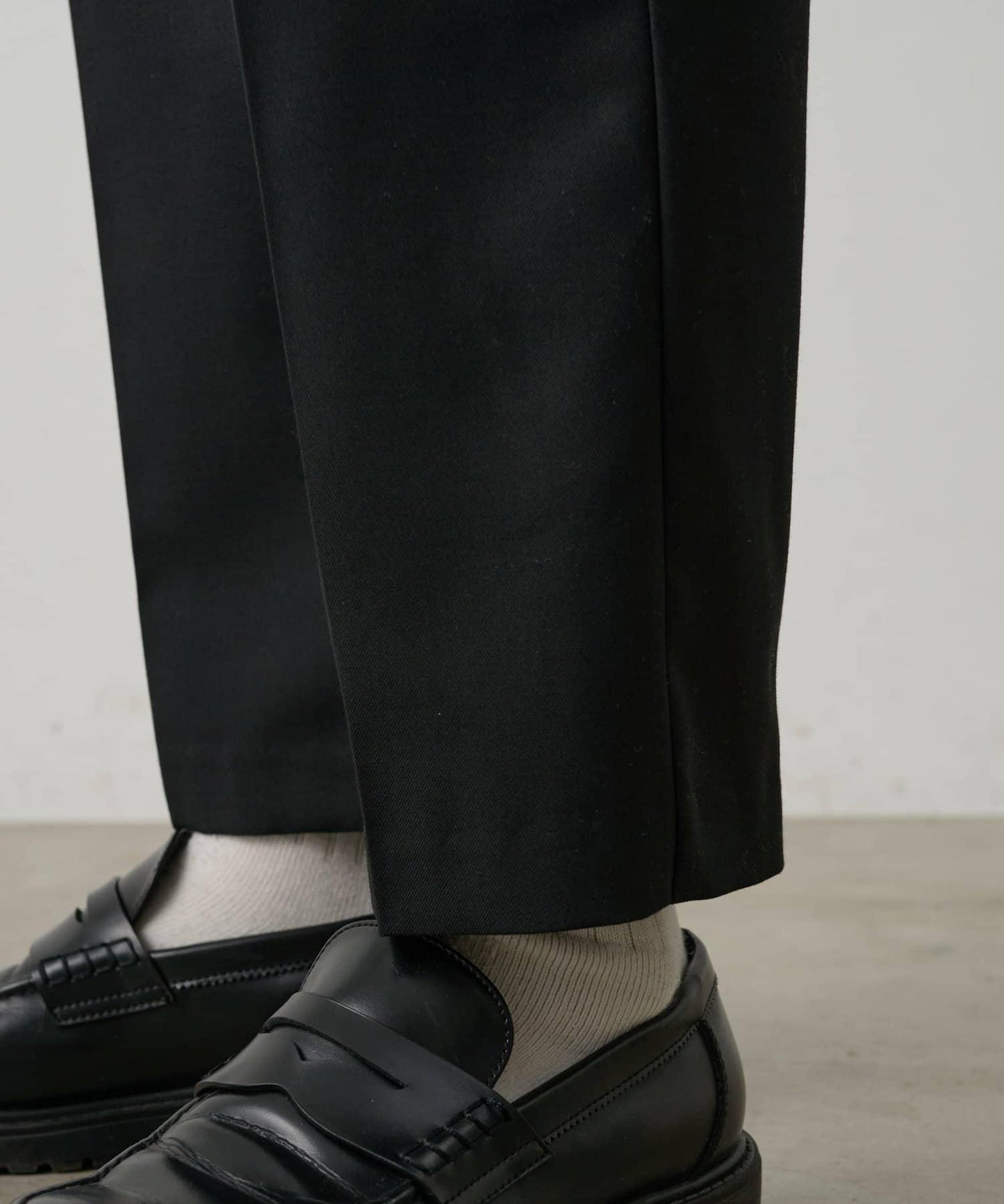 套裝可搭配 舒適斜紋 錐形 西褲