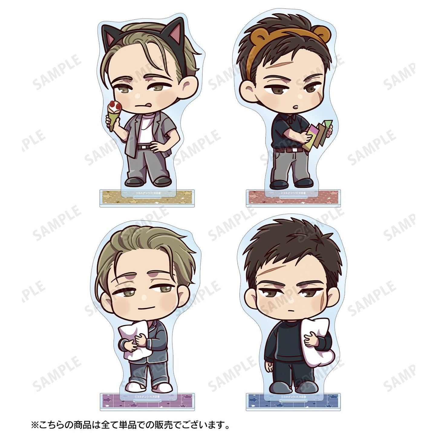 鳴鳥不飛(鳴鳥不飛) Q版系列 矢代 BIG亞克力立牌 テーマパークver.