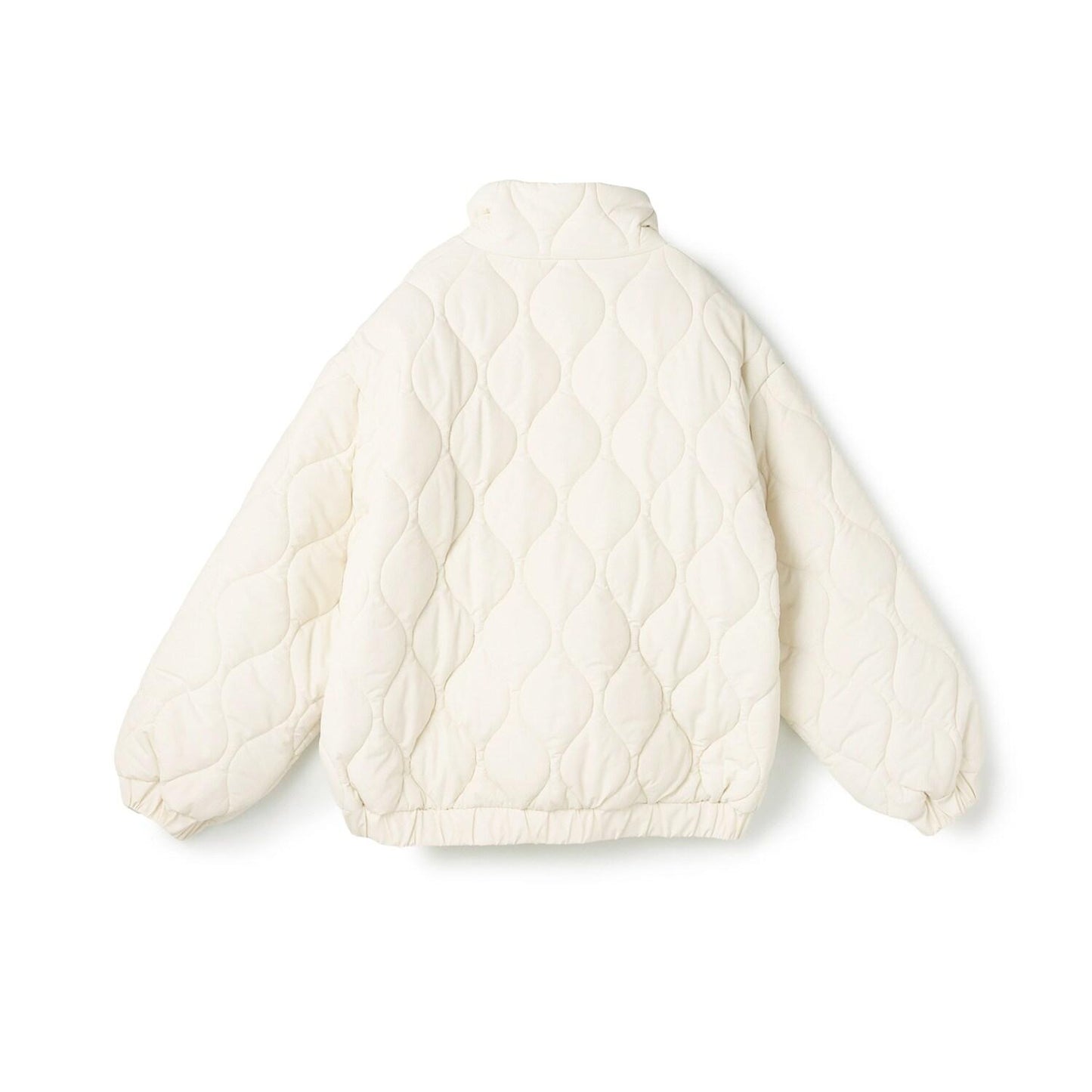 大廓形蓬鬆絎縫 夾克外套