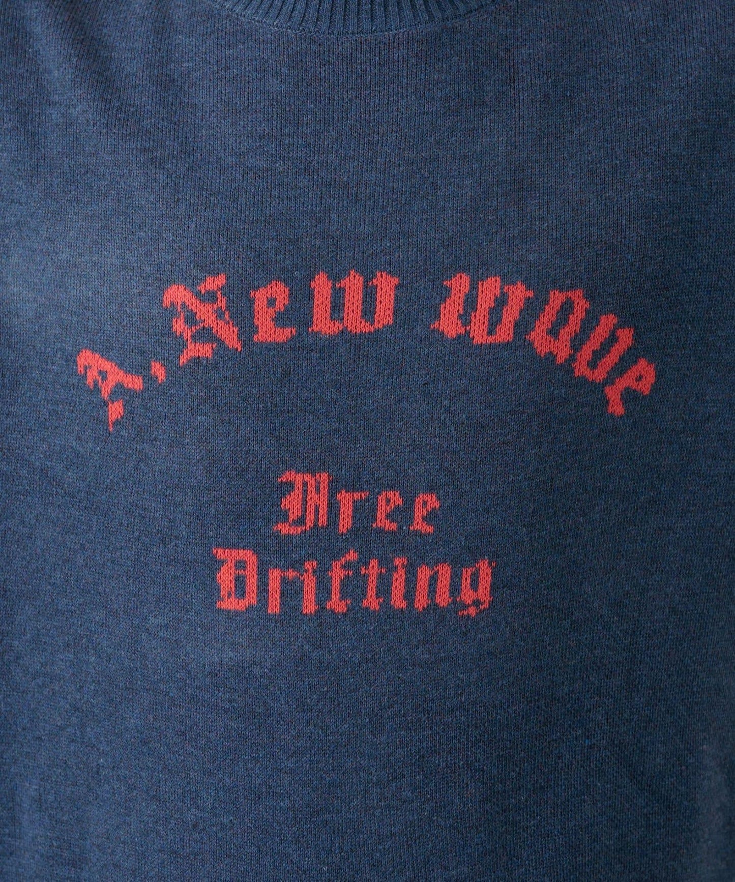 拱形Logo提花針織上衣