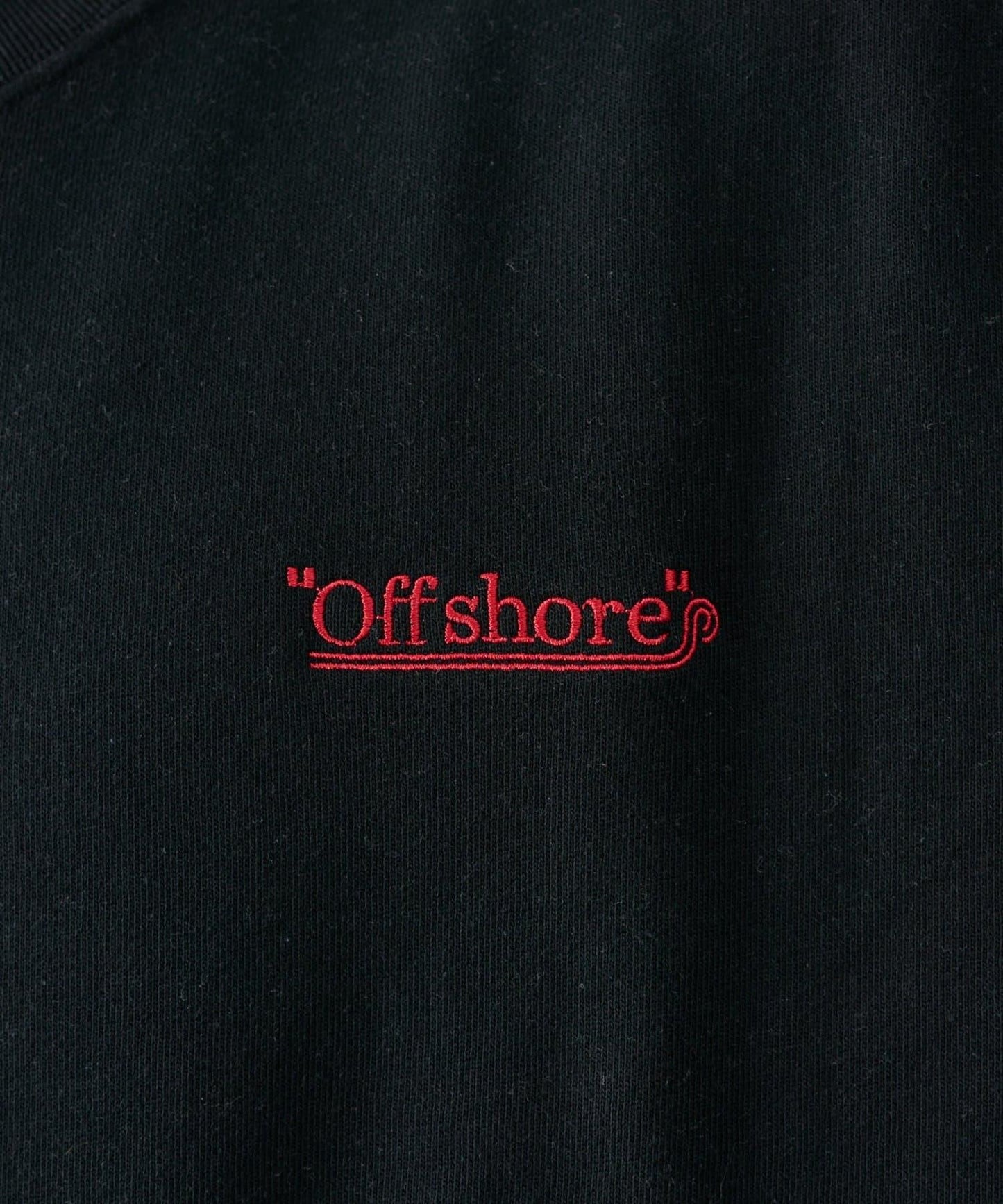 單點刺繡 圓領 衛衣