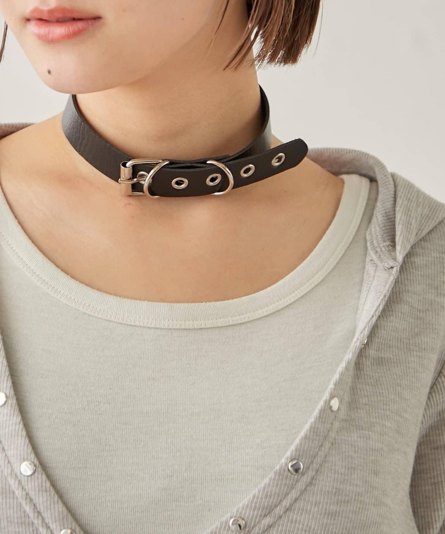 EYELET CHOKER 項圈
