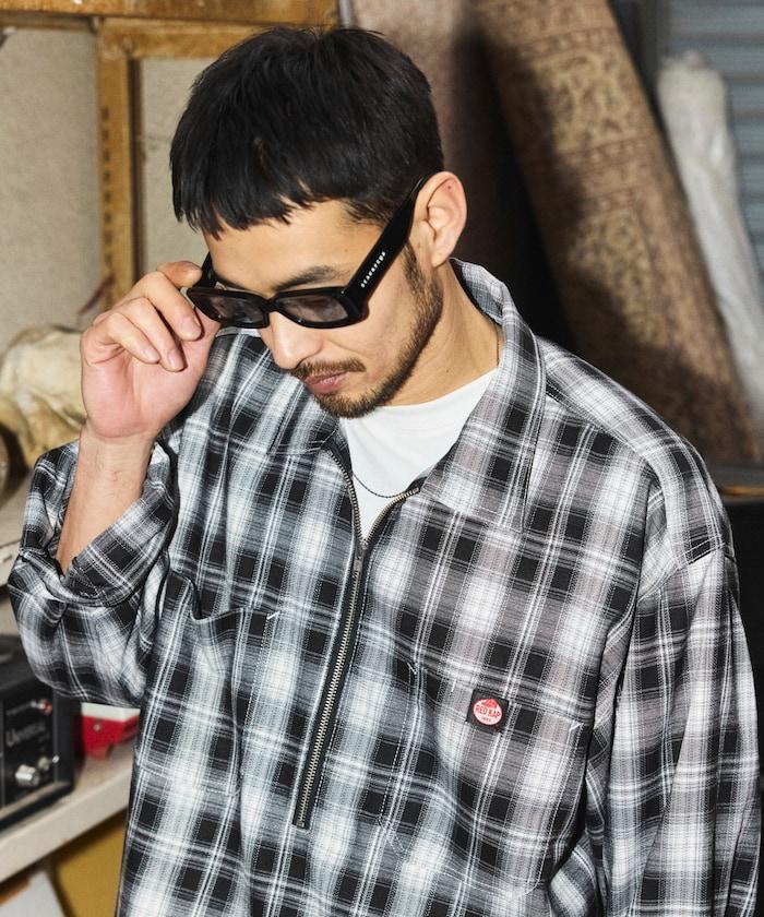 聯名 半拉鍊 長袖 套頭襯衫