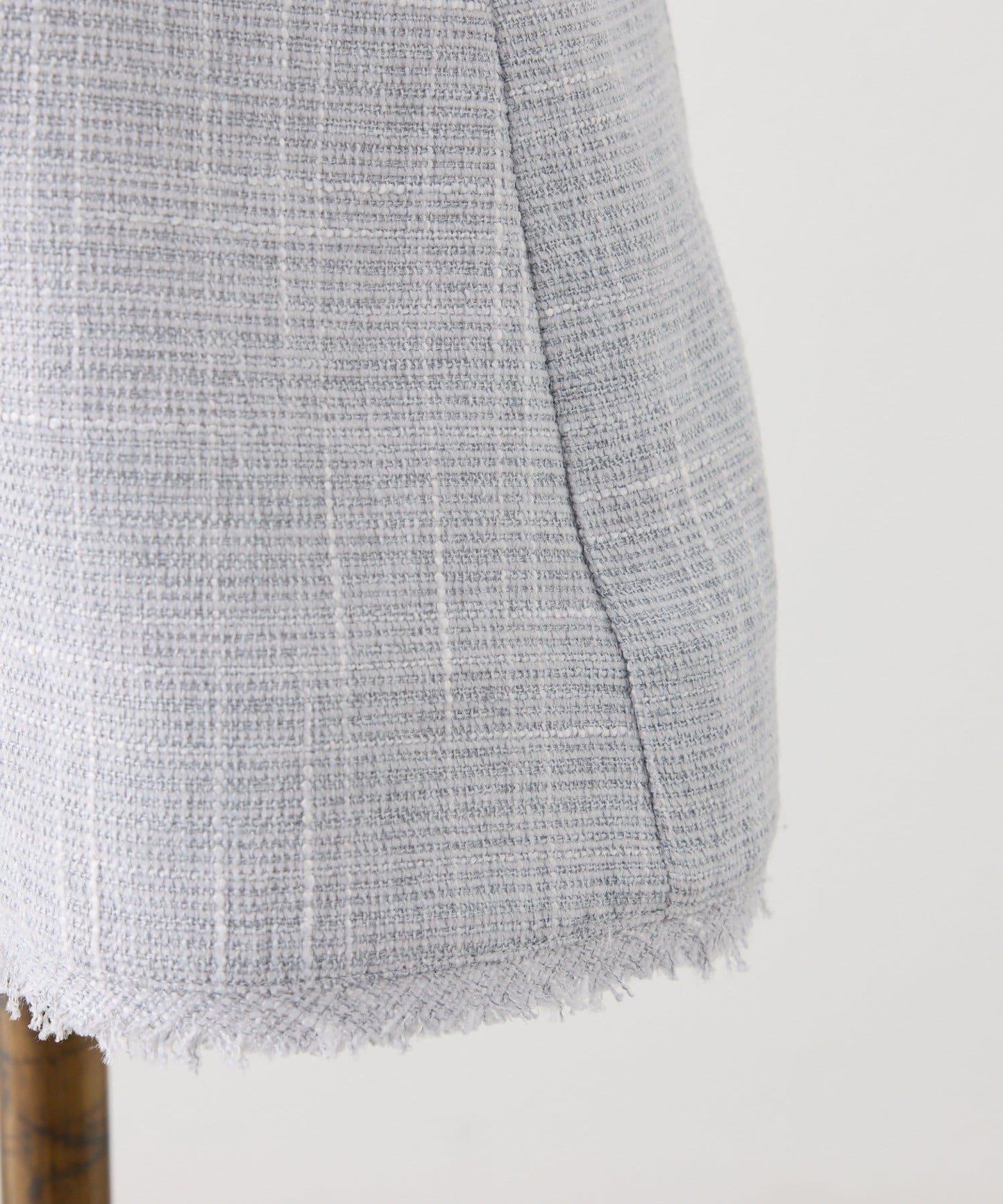 金色紐扣粗花呢迷你連衣裙(可成套搭配)