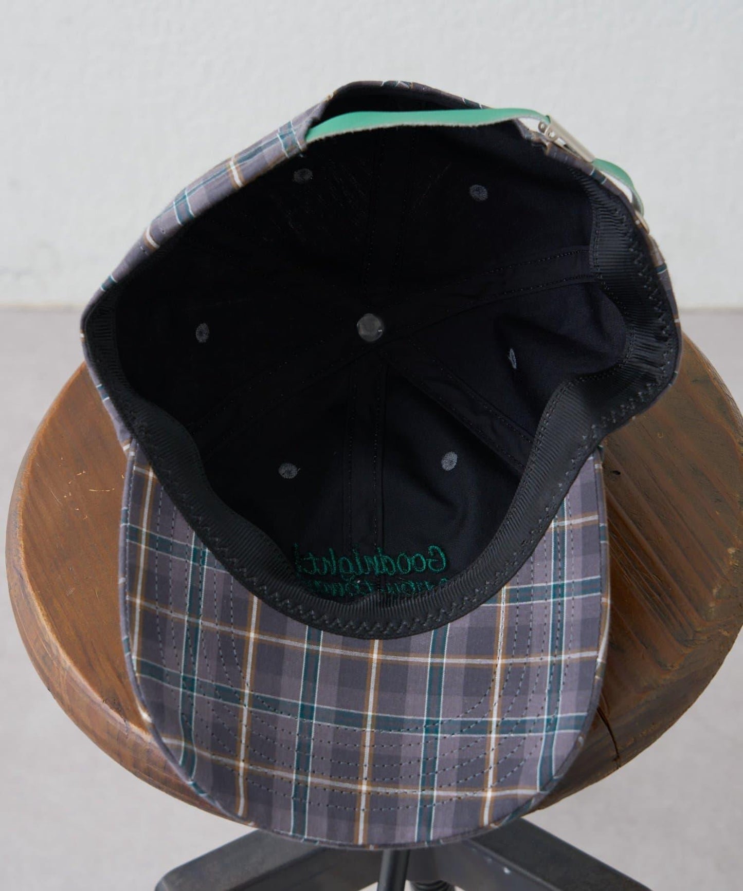 UNISEX 格紋Logo棒球帽