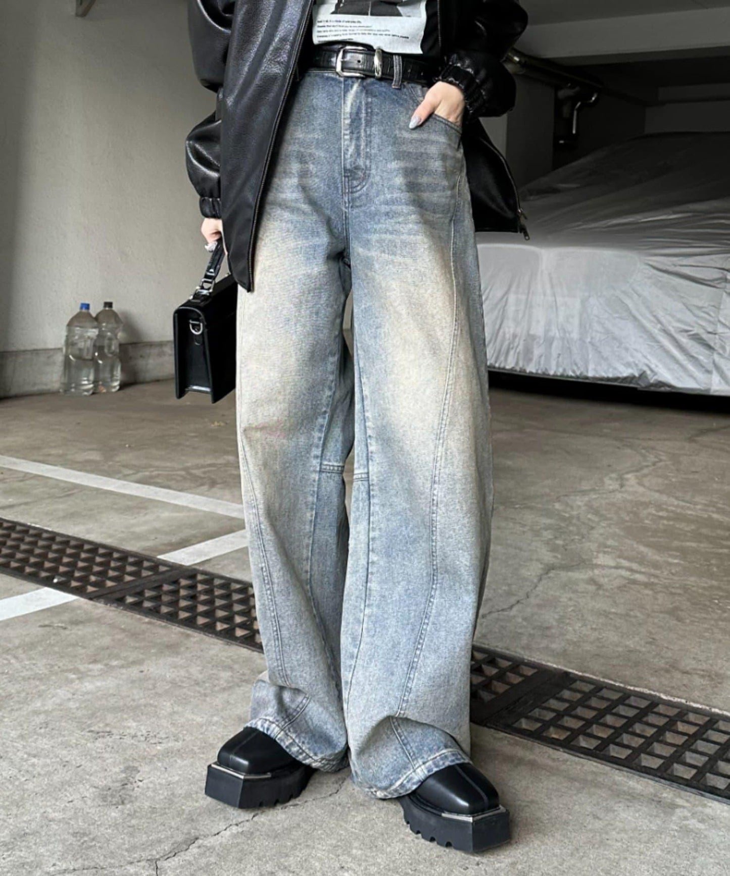 mi-企畫 方頭靴子