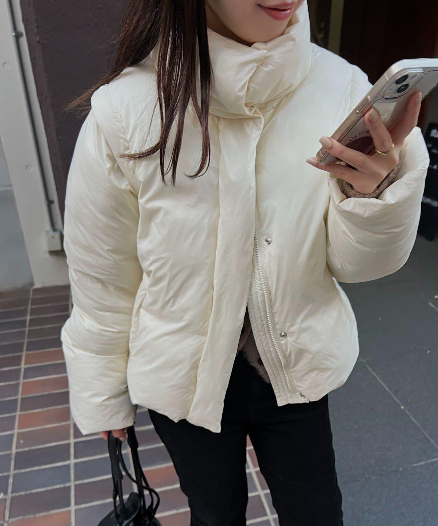 2WAY蓬鬆棉填充夾克