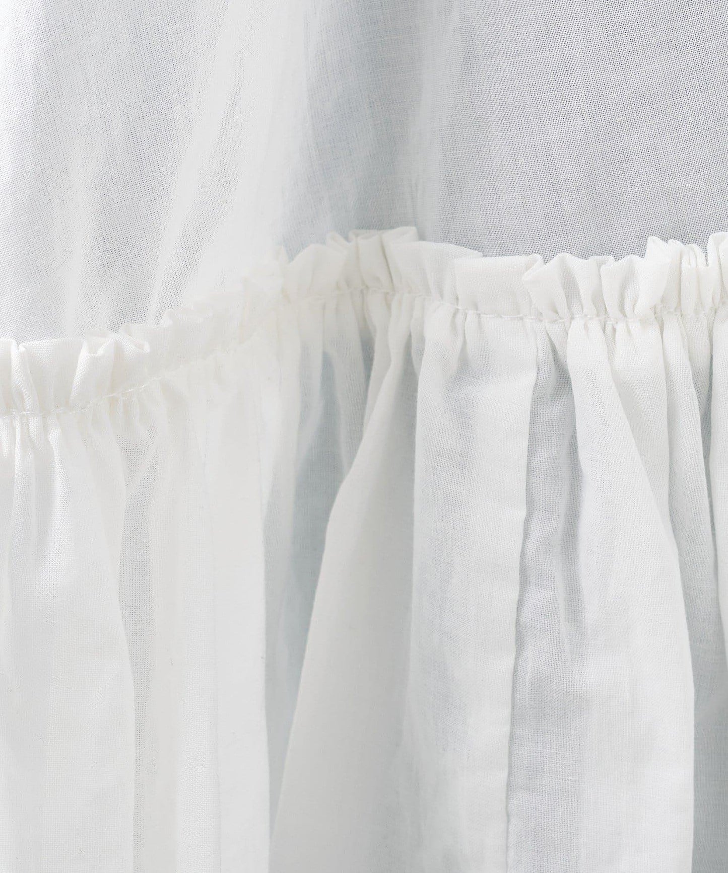 蝴蝶荷葉邊寬鬆長款上衣