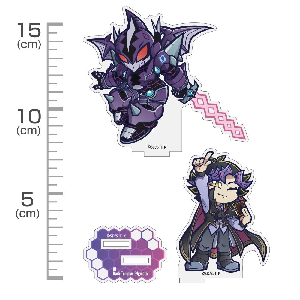 遊☆戱☆王VRAINS(遊戲王VRAINS) Ai(人間態)&ダークナイト@イグニスター 亞克力立牌