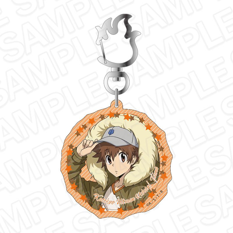 《家庭教師HITMAN REBORN!》 沢田綱吉 全息鑰匙扣 盒獸ver.