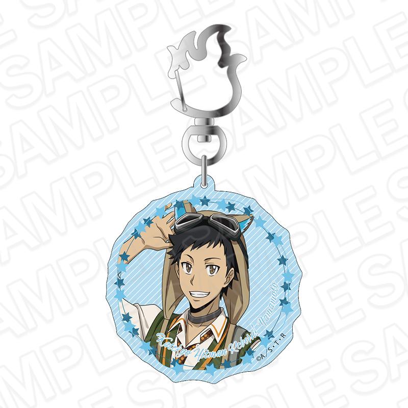 《家庭教師HITMAN REBORN!》(家庭教師HITMAN REBORN!) 匣動物ver. 山本武 全息鑰匙扣