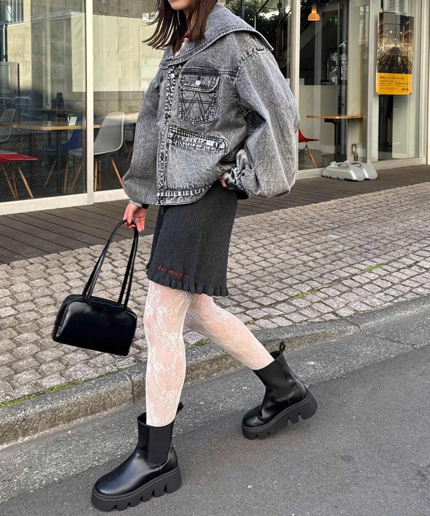 ANTI WARP / アンチワープ 水手領牛仔夾克