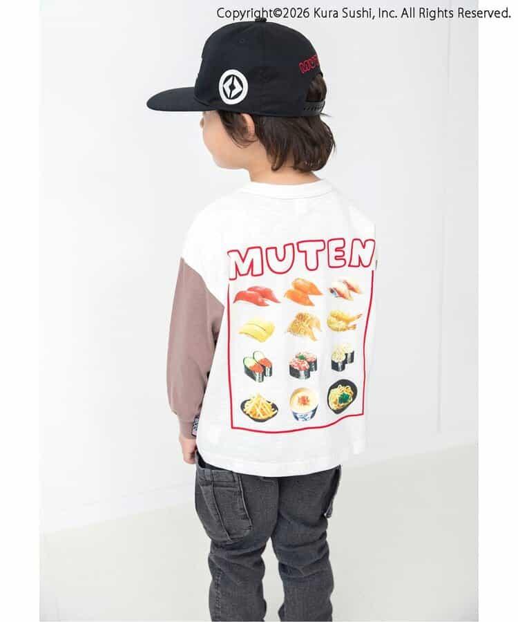 Link 防汙處理 くら壽司聯名 四款四色圖案 T恤