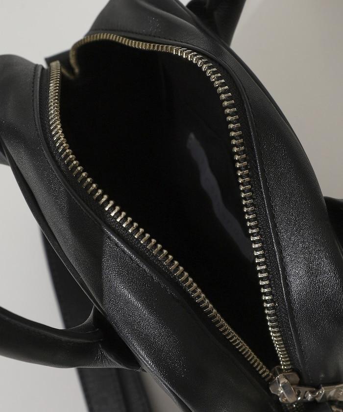 Leather Handle Mini Shoulder Bag 防潑水牛革 迷你單肩包