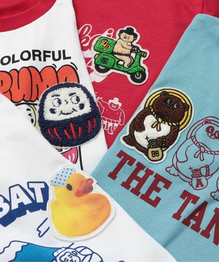 JAPAN主題圖案T恤