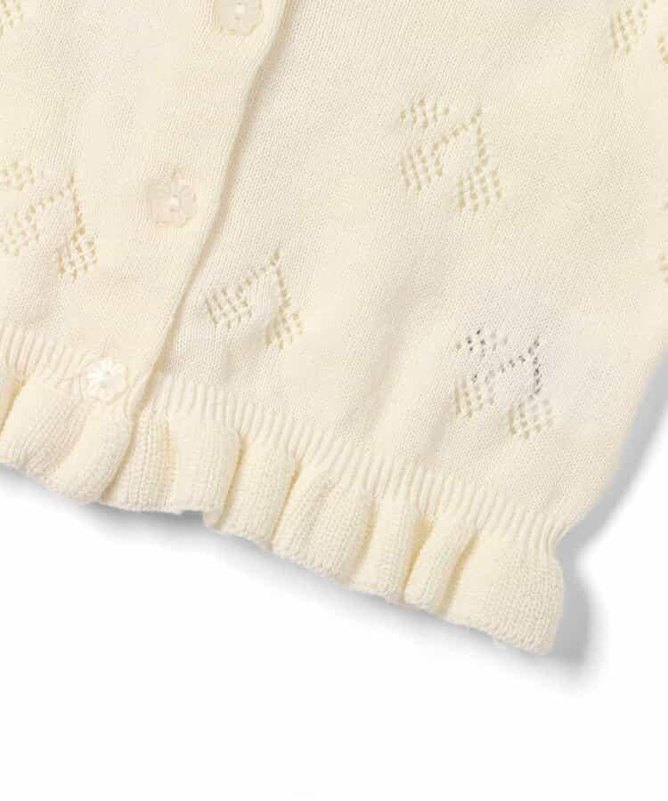 櫻桃圖案針織開衫