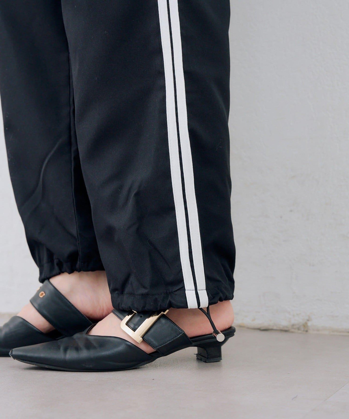 側條紋設計 工裝褲