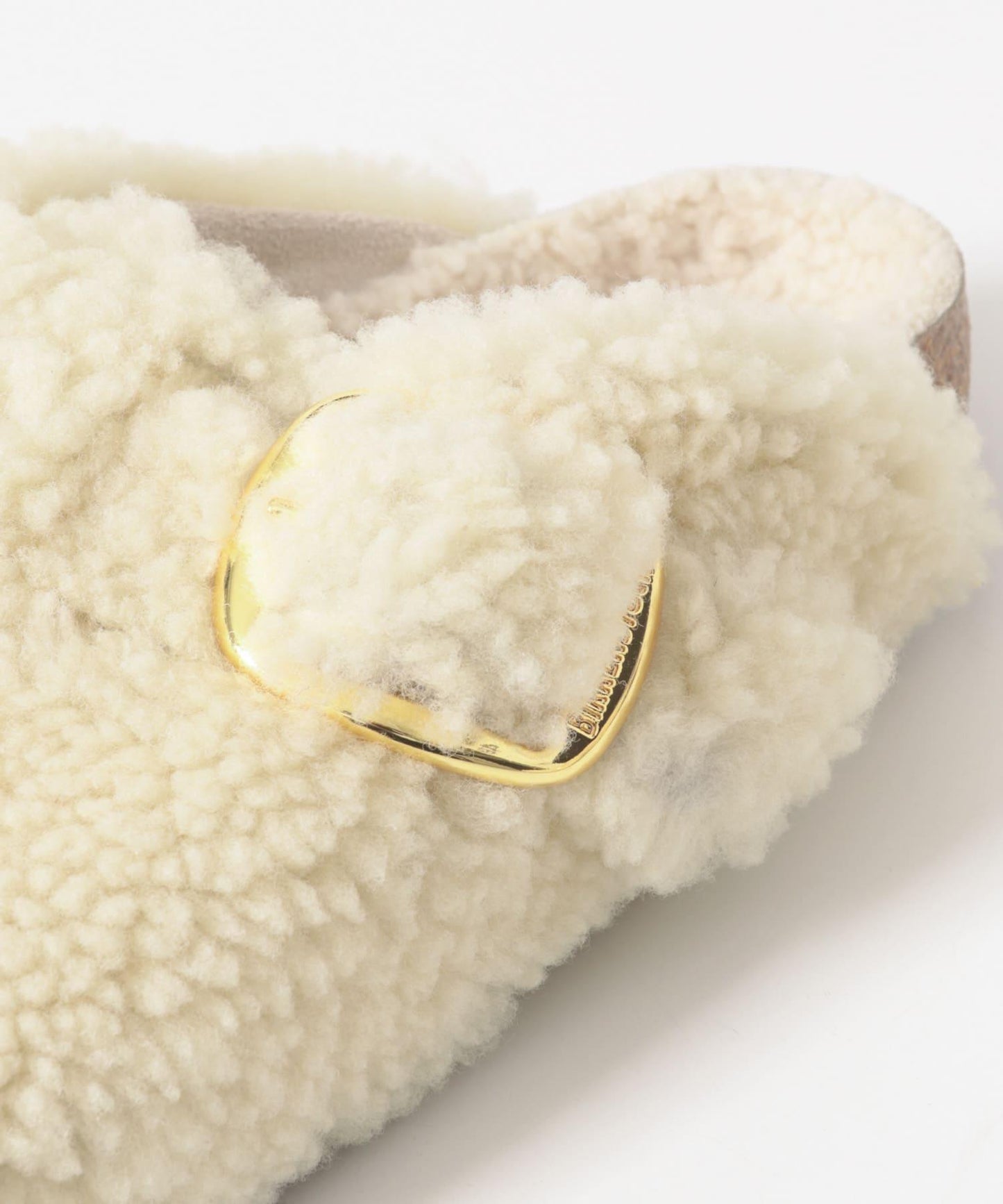 泰迪絨大扣設計 BIRKENSTOCK Boston Big Buckle Teddy 鞋款