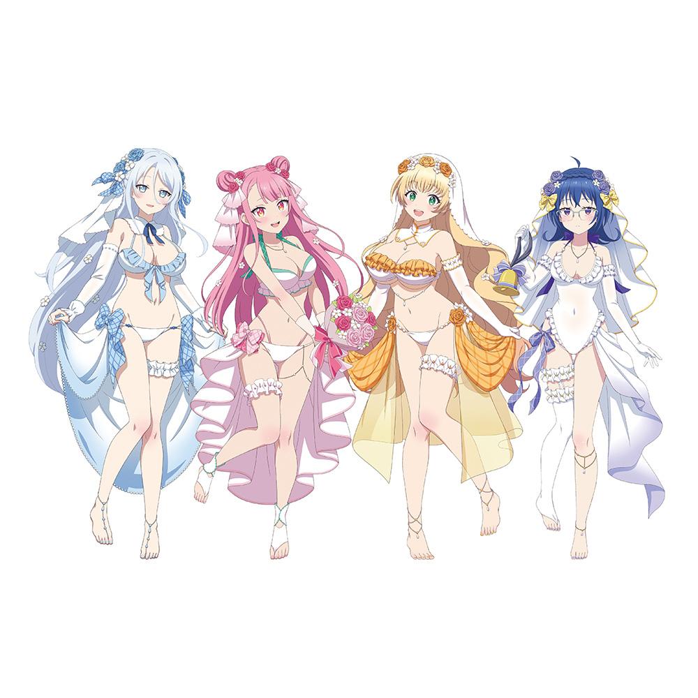 転生したら第七王子だったので、気ままに魔術を極めます(轉生為第七王子卻要悠閒地錘鍊魔法) 新繪角色藝術印畫 婚禮泳裝 A4款