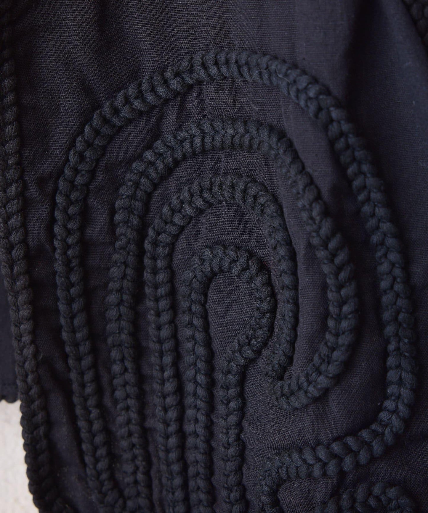 CIAOPANIC TYPY India 繩索刺繡馬甲