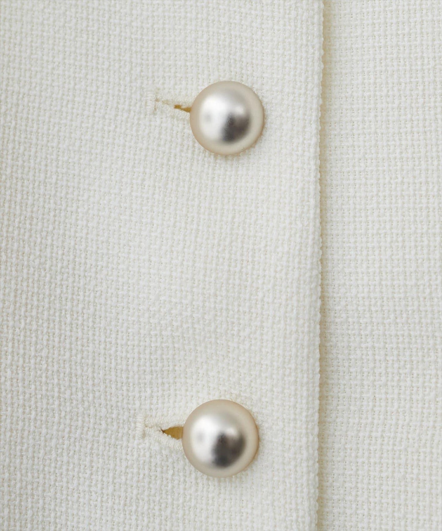 金扣荷葉下襬背心