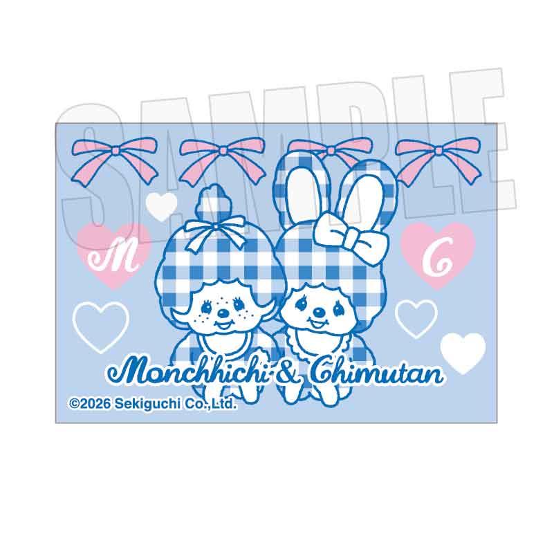 モンチッチ(夢奇奇) 第D款 モンチッチ&チムたん 方形磁貼