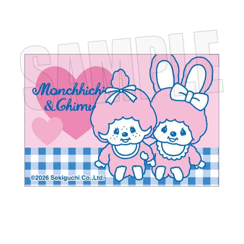 モンチッチ(蒙奇奇) 方形磁貼 モンチッチ&チムたん B款
