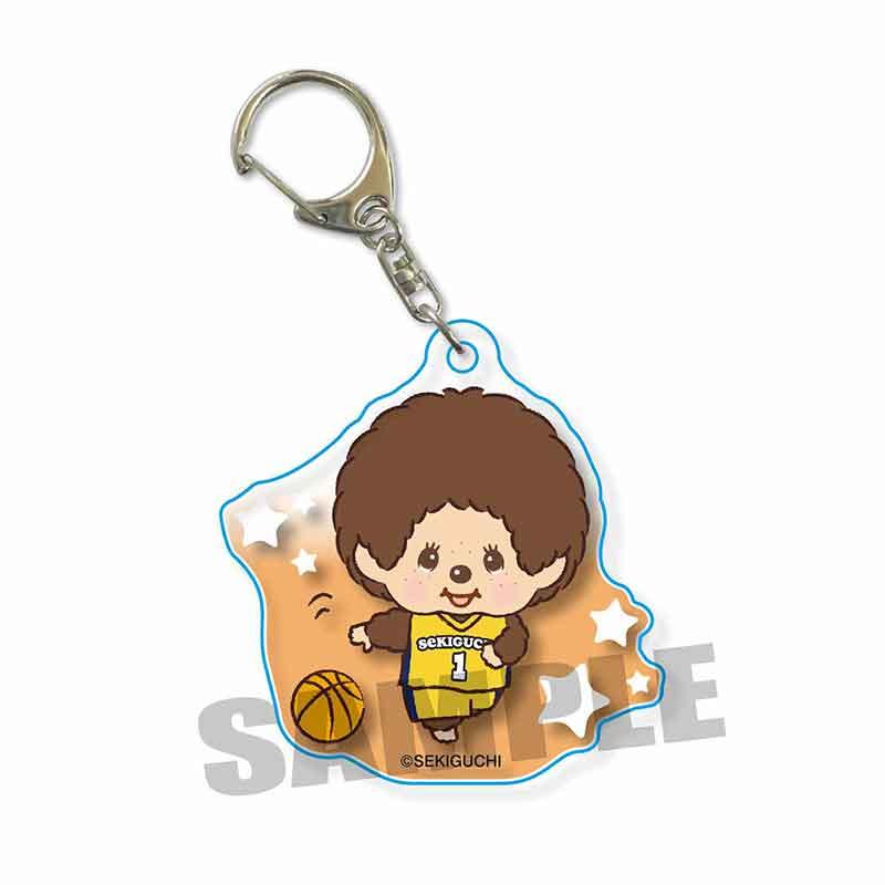 モンチッチ(蒙奇奇) モンチッチ 亞克力鑰匙扣 籃球款