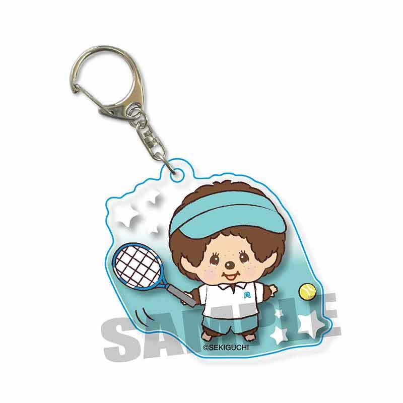 モンチッチ(蒙奇奇) 亞克力鑰匙扣 モンチッチ 網球款