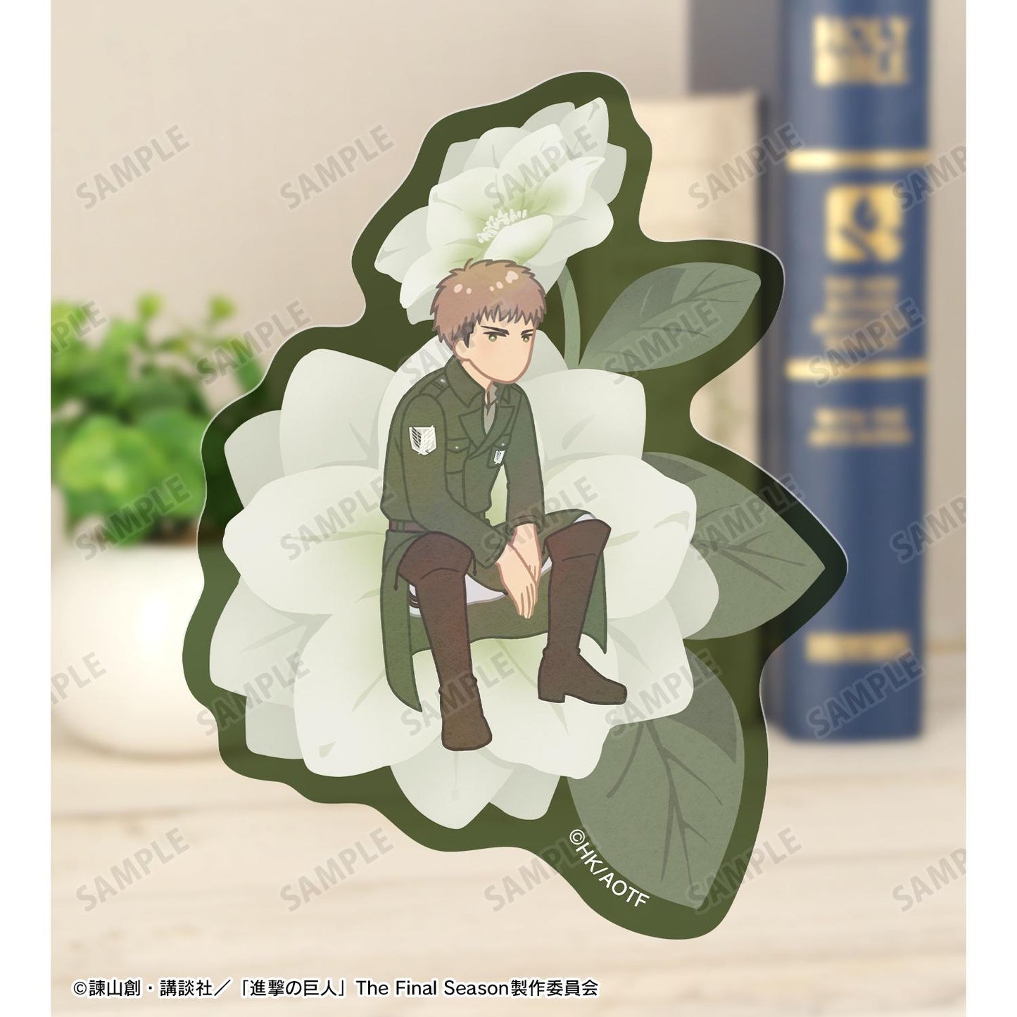 《進擊的巨人》 Botania系列 第四彈 透明異形貼紙