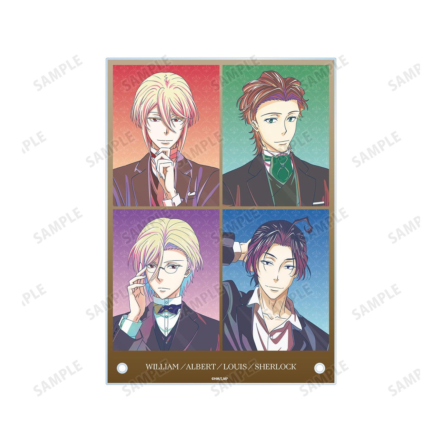 《憂國的莫里亞蒂》(憂國的莫里亞蒂) Ani‑Art清透系列 A5亞克力面板