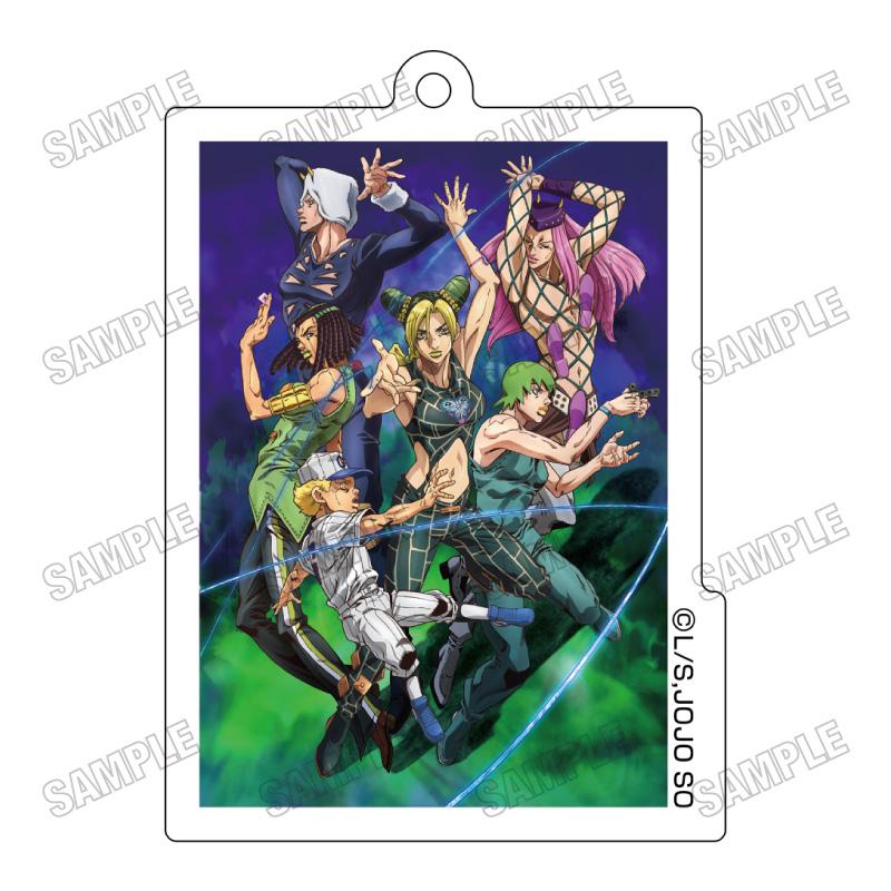 《JOJO的奇妙冒険》 ストーンオーシャン(JOJO的奇妙冒險 石之海) 亞克力鑰匙扣 RE款 B款