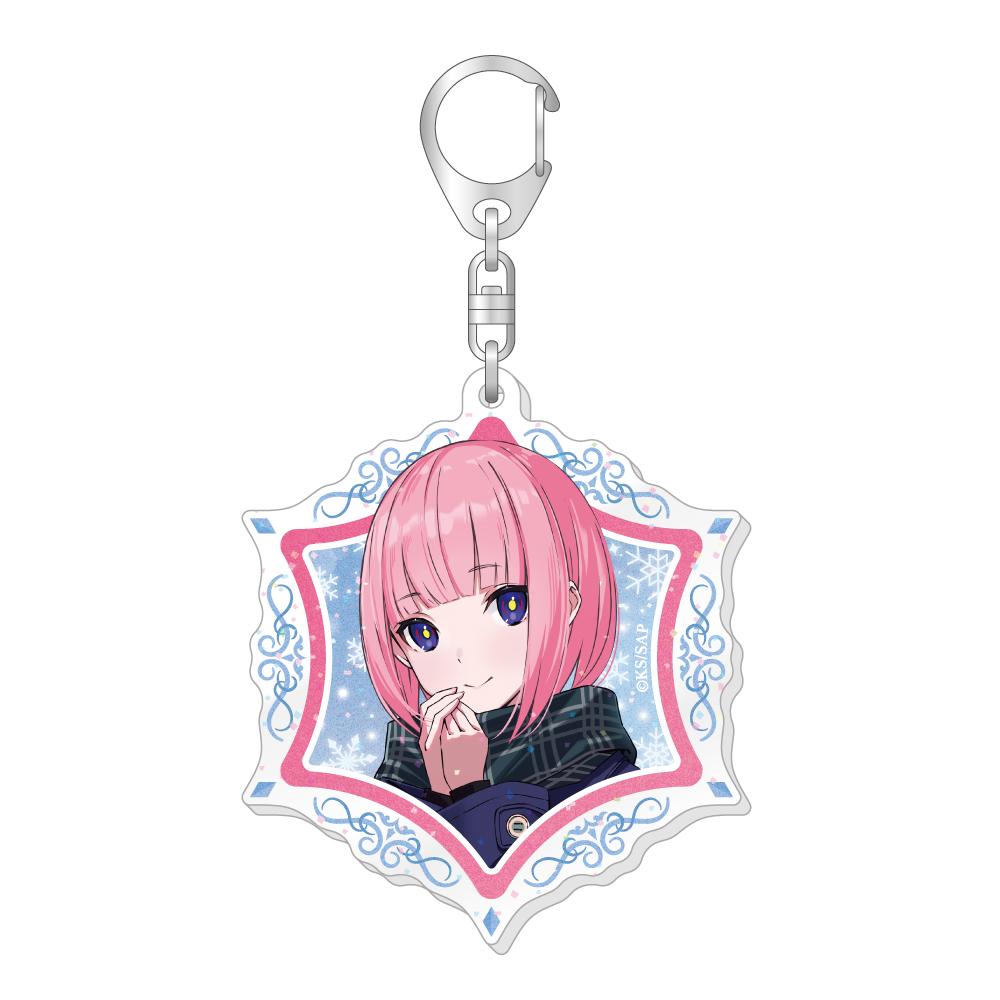 神椿市建設中。(神椿市建設中。) 森先化歩 亞克力鑰匙扣 亮片款