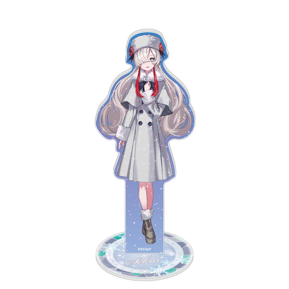 神椿市建設中。 新繪亮粉 夜河世界 亞克力立牌