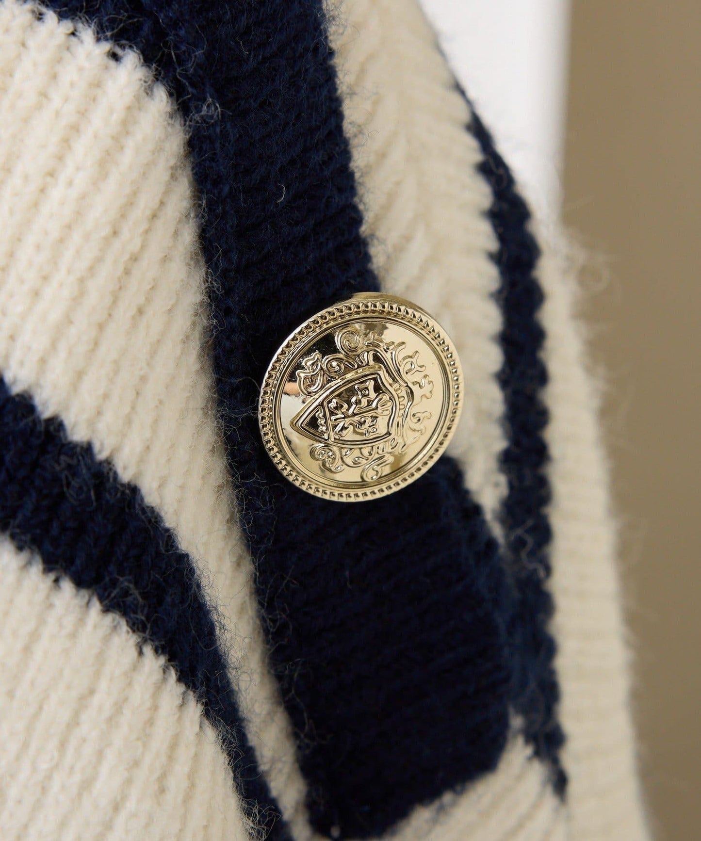 Seemi 條紋針織連衣裙 兩件套