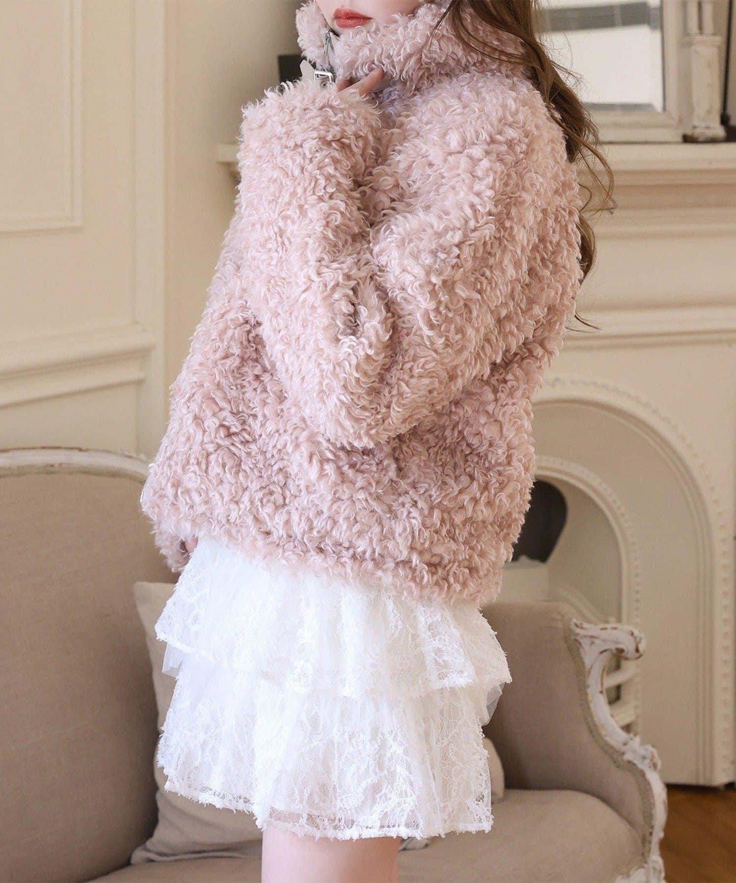 【one after another】フリルミニスカート