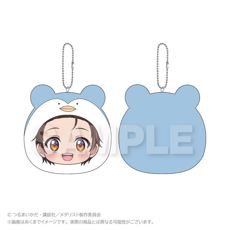 メダリスト(獎牌得主) まるめいつ系列 結束いのり クッション鑰匙扣