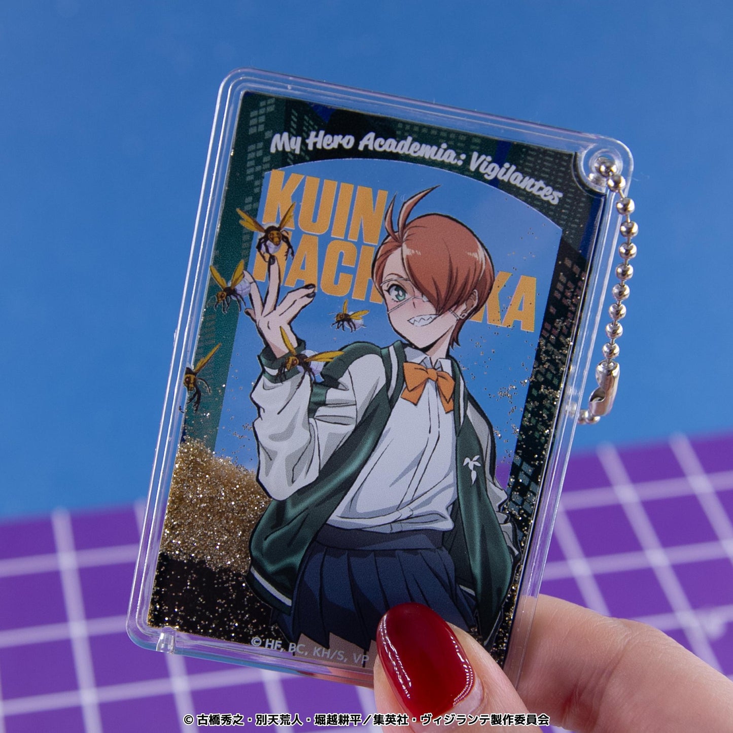 ヴィジランテ-《我的英雄學院》ILLEGALS-(我的英雄學院) 隨機亮片鑰匙扣 完整BOX(6個入)