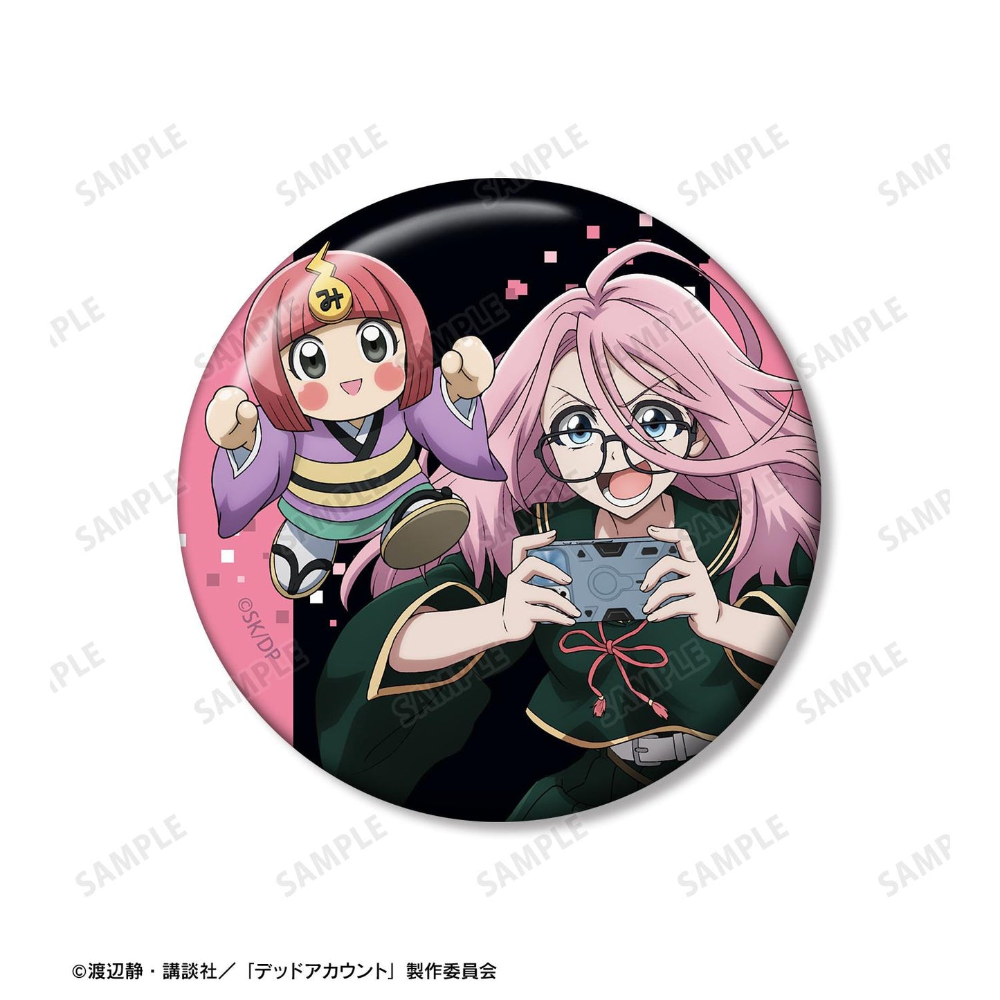 デッドアカウント(デッドアカウント) 灰島ひより 徽章2個套裝